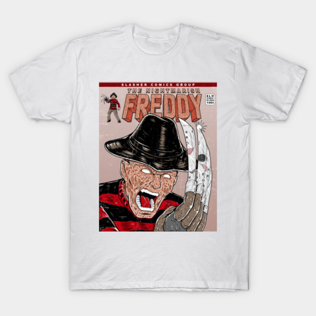 SLASHER COMICS - FREDDY T-Shirt-TOZ